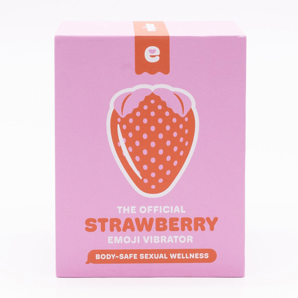Strawberry Emojibator - Vibrator & Suction