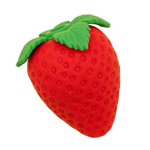Strawberry Emojibator - Vibrator & Suction