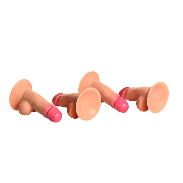 Suction Snap-On Peckers - 4 pk