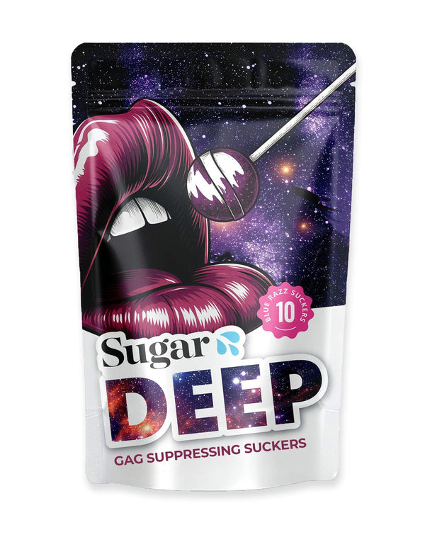 Sugar Splash DEEP Gag Suppressing Suckers - Bag of 10