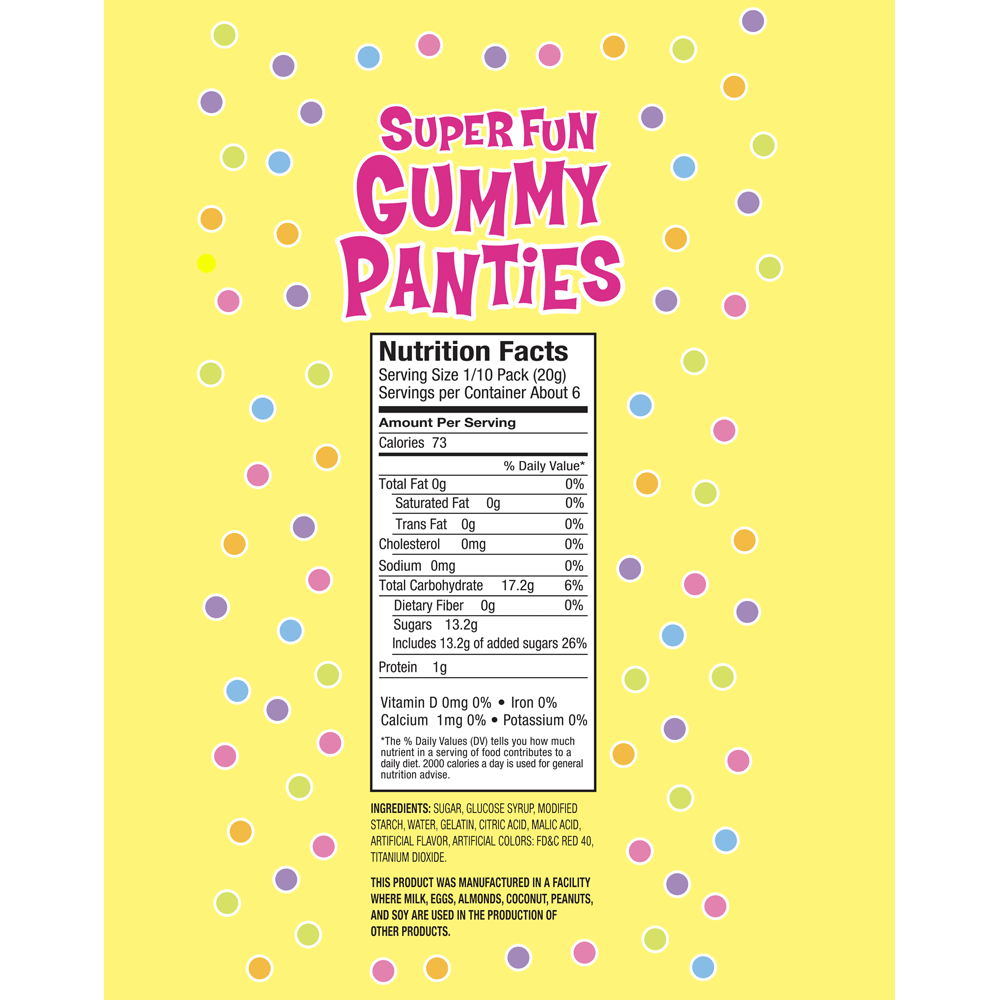 Super Fun Gummy Heart Shaped Bikini Set