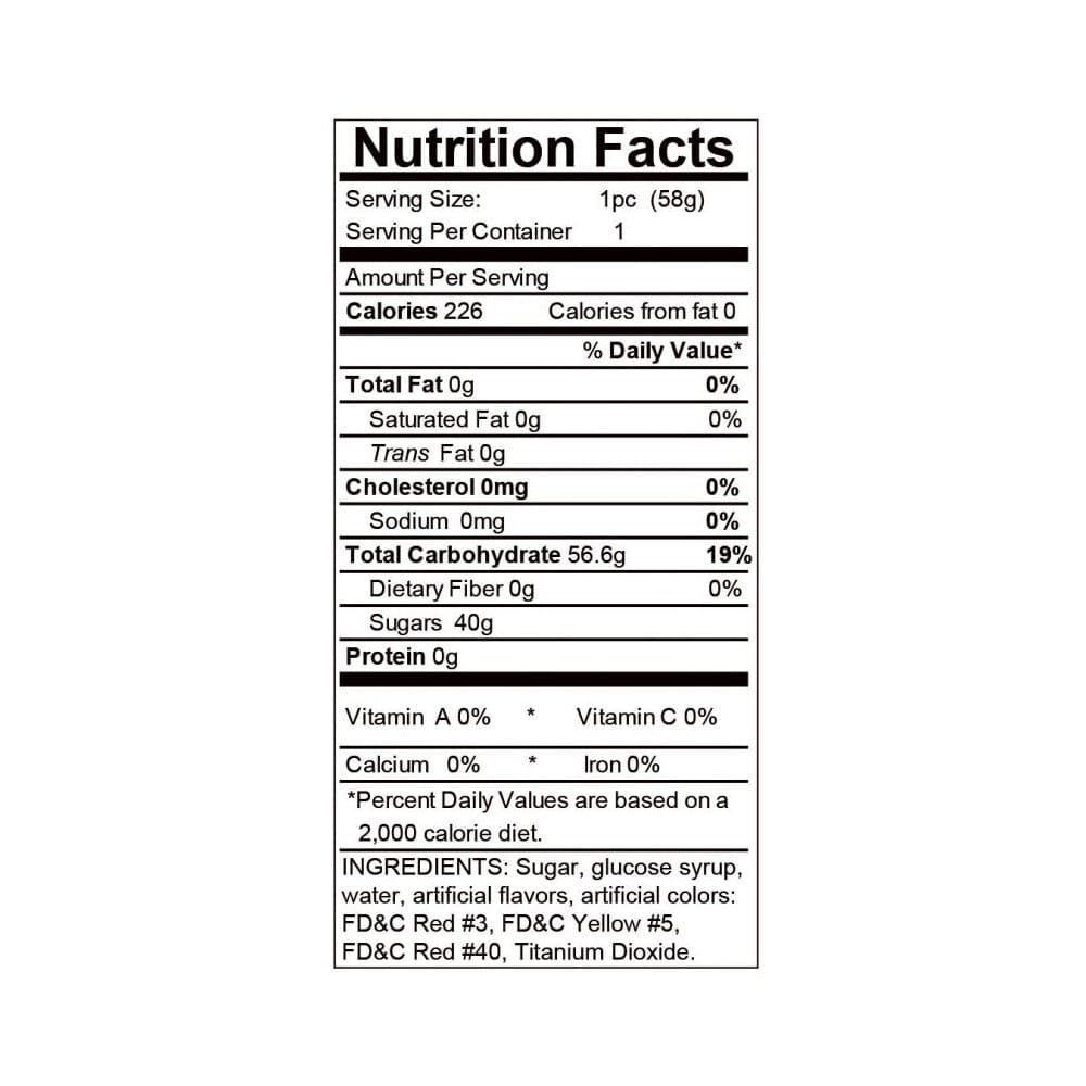 Sweet Ass Gummies Display 12pc