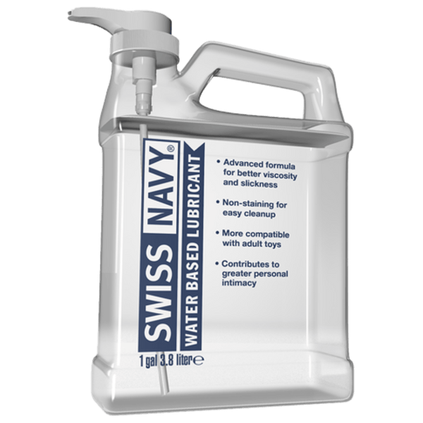 Swiss Navy Water 1 Gallon/3.8 L