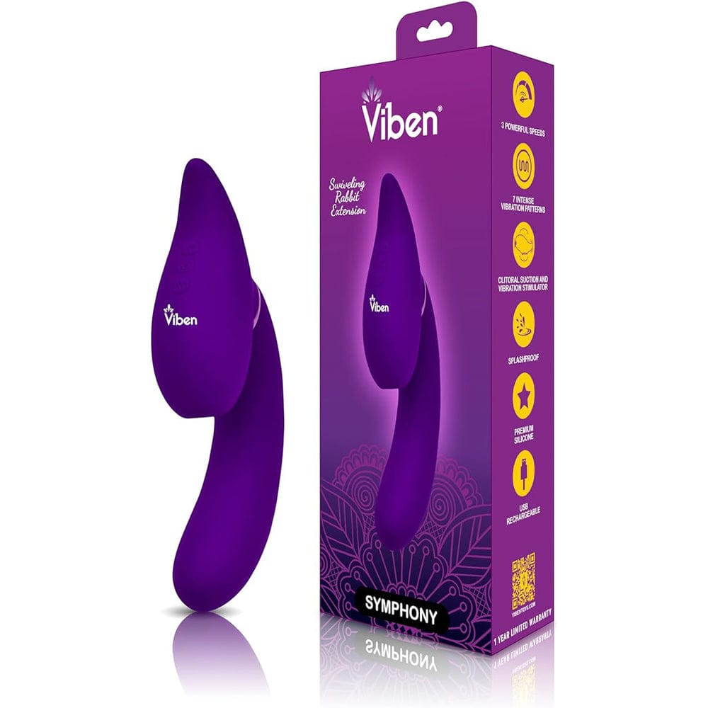 Symphony - Insertable Triple Motor Clitoral Vibe