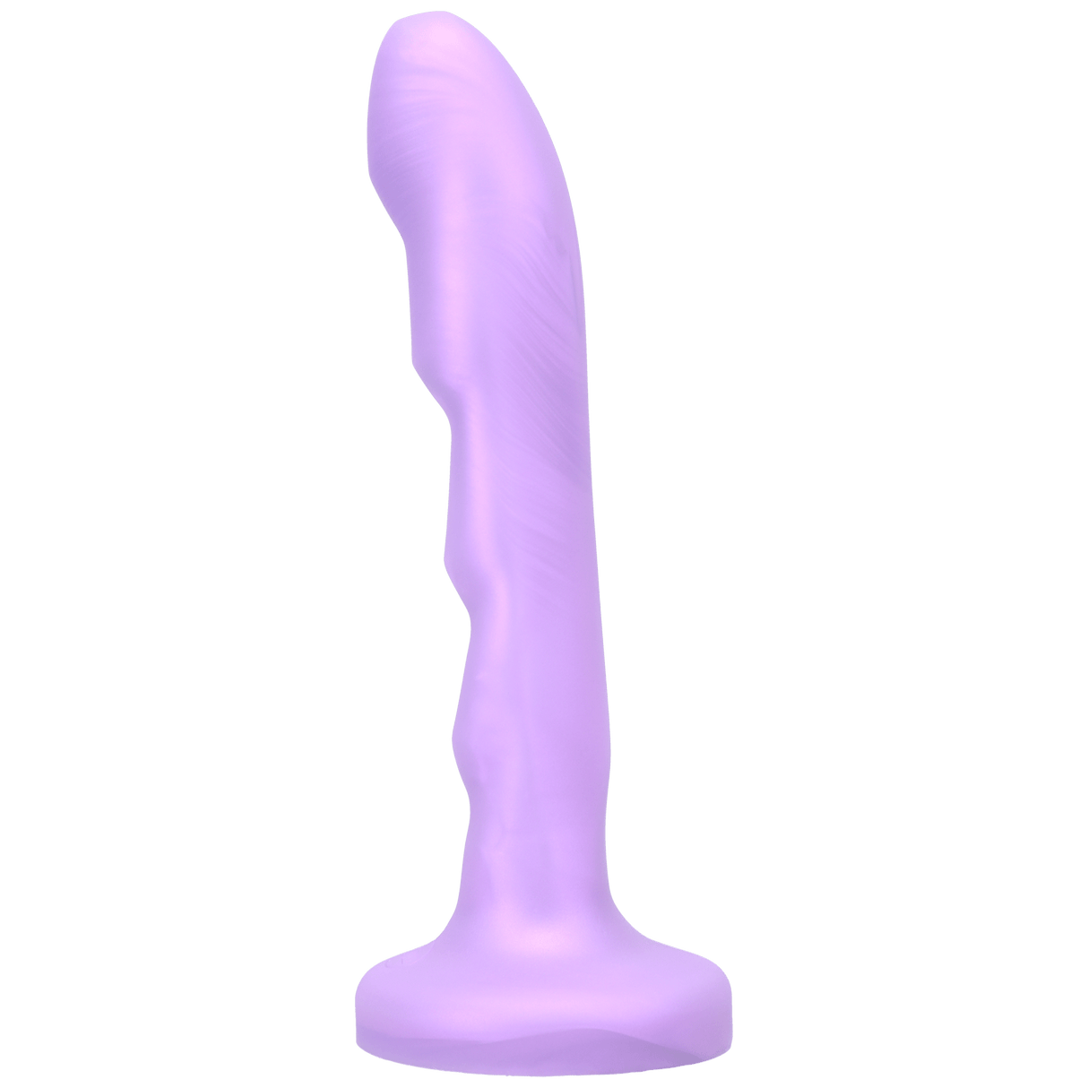 Tantus Silicone Charmer Curved G-Spot Dildo Lavender