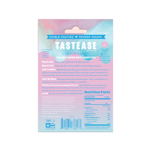Tastease: Edible Pasties - Cotton Candy