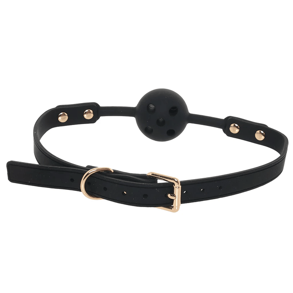 Temptasia Ardor - Silicone Ball Gag - Black