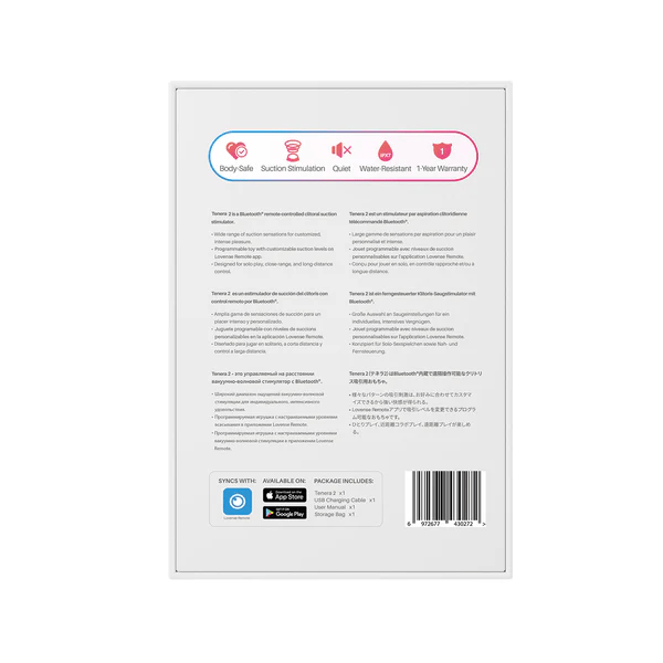 Tenera 2 PulseSense Clitoral Stimulator
