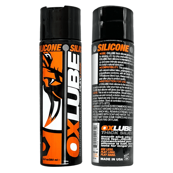 THICK Silicone, OXLube, 4.4 oz