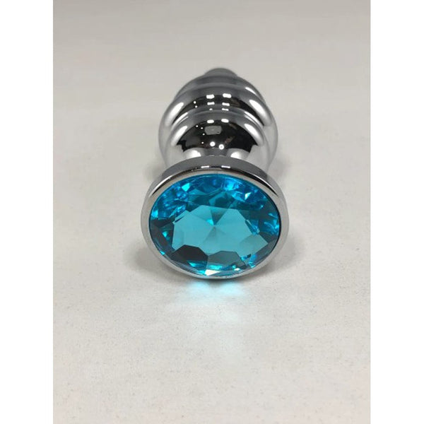 Thread Anal Plug: Large & Blue
