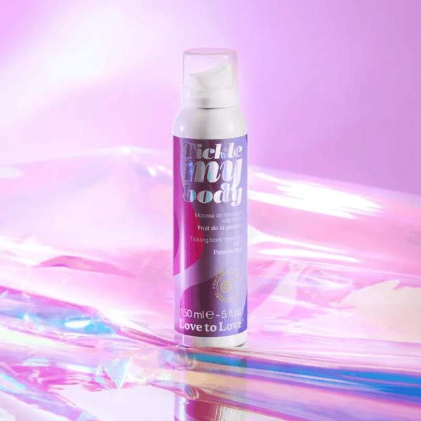 TICKLE MY BODY - MASSAGE FOAM - PASSION FRUIT 150ML / 5FL.OZ.