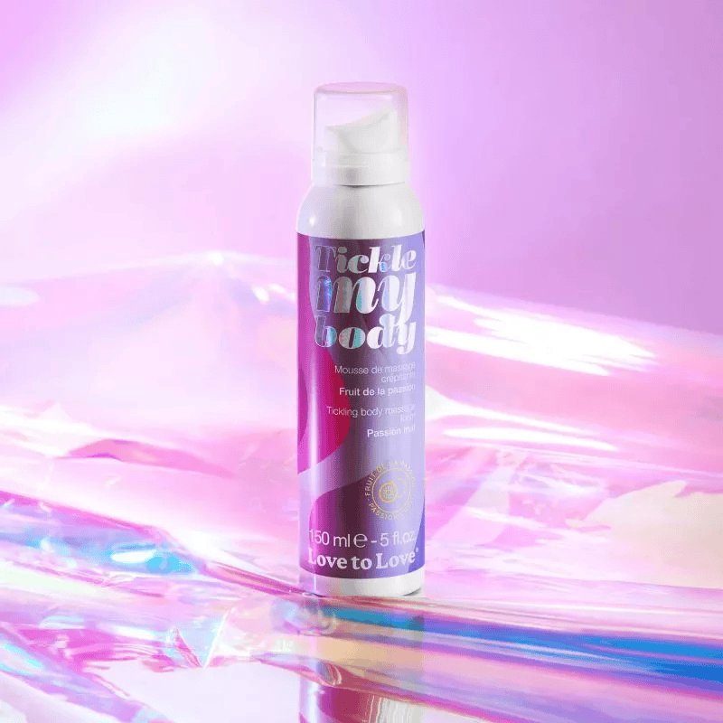 TICKLE MY BODY - MASSAGE FOAM - PASSION FRUIT 150ML / 5FL.OZ.