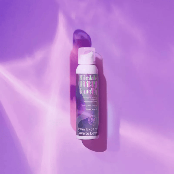 TICKLE MY BODY - MASSAGE FOAM - SWEET ALMONDS 150ML / 5FL.OZ.