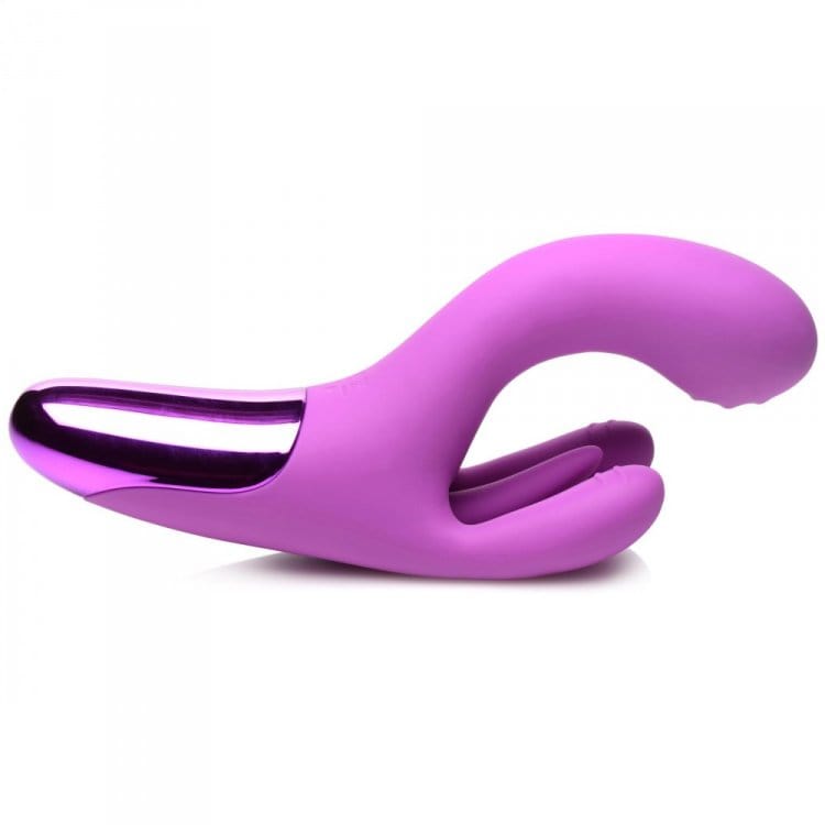 Triple Rabbit Vibrator - Purple *