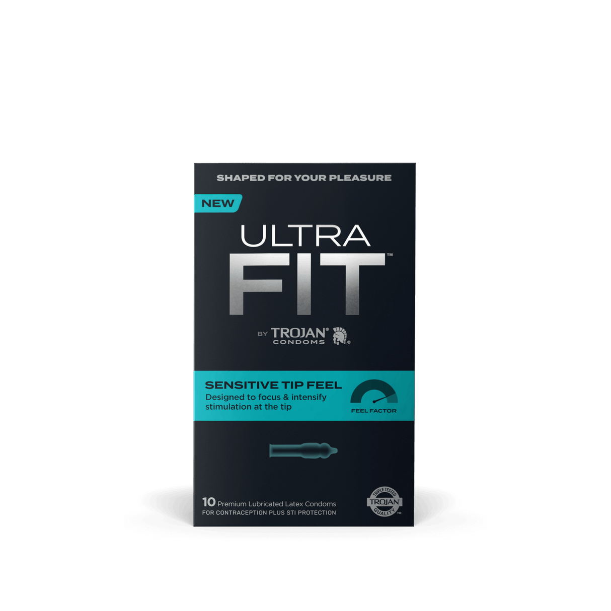 Trojan UltraFit Sensitive Tip - 10pk