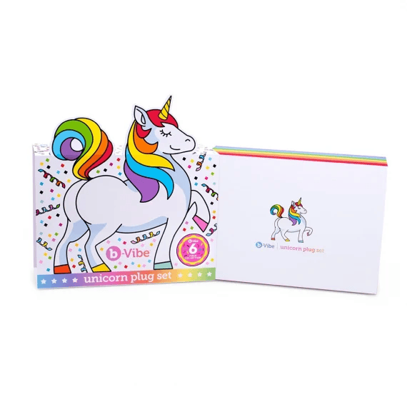 Unicorn Anal Plug Limited Edition Set - 6pc