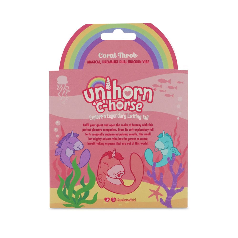 Unihorn C Horse - Coral Throb