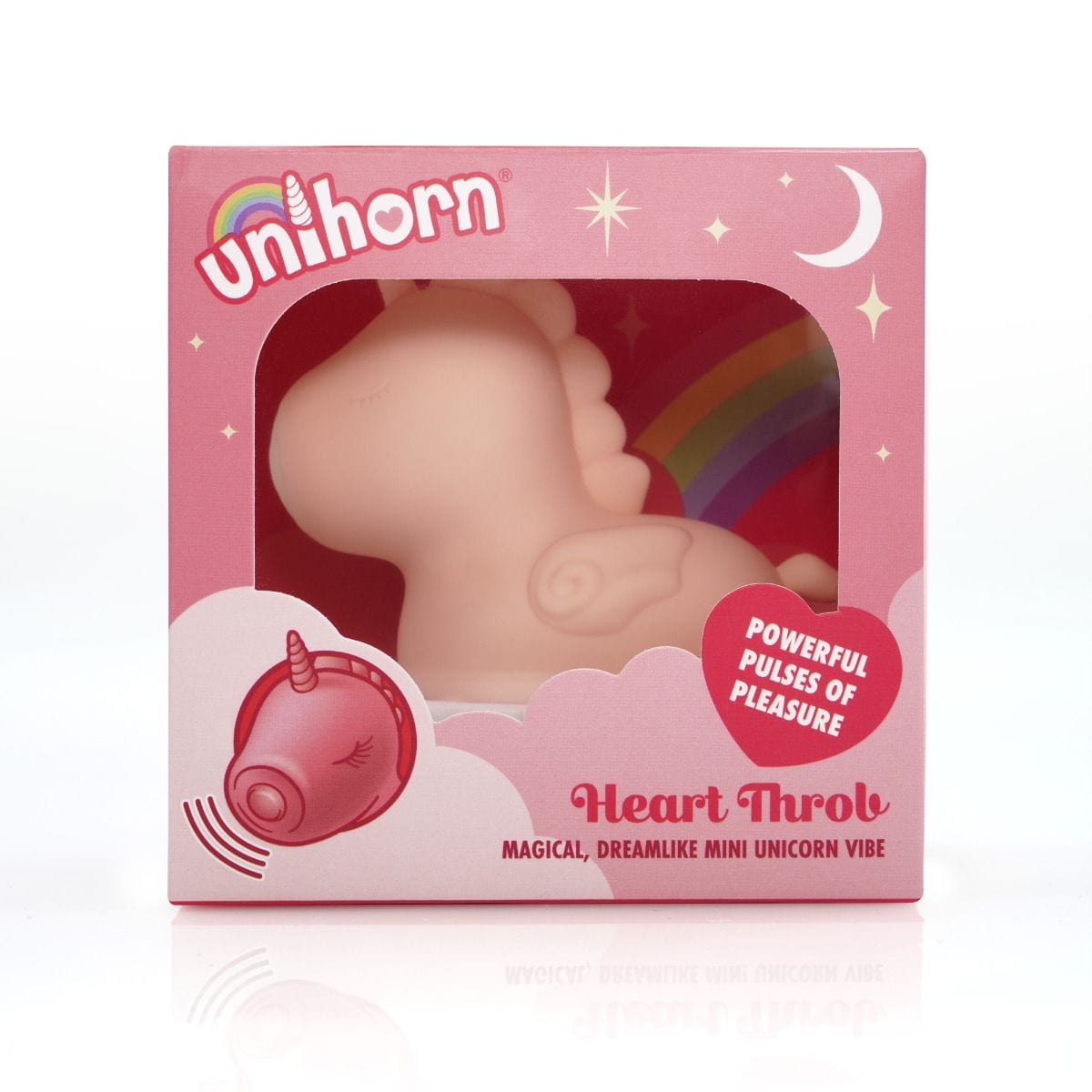 Unihorn Heart Throb Unicorn Pulsing | Mini Unicorn Clitoral Vibrator