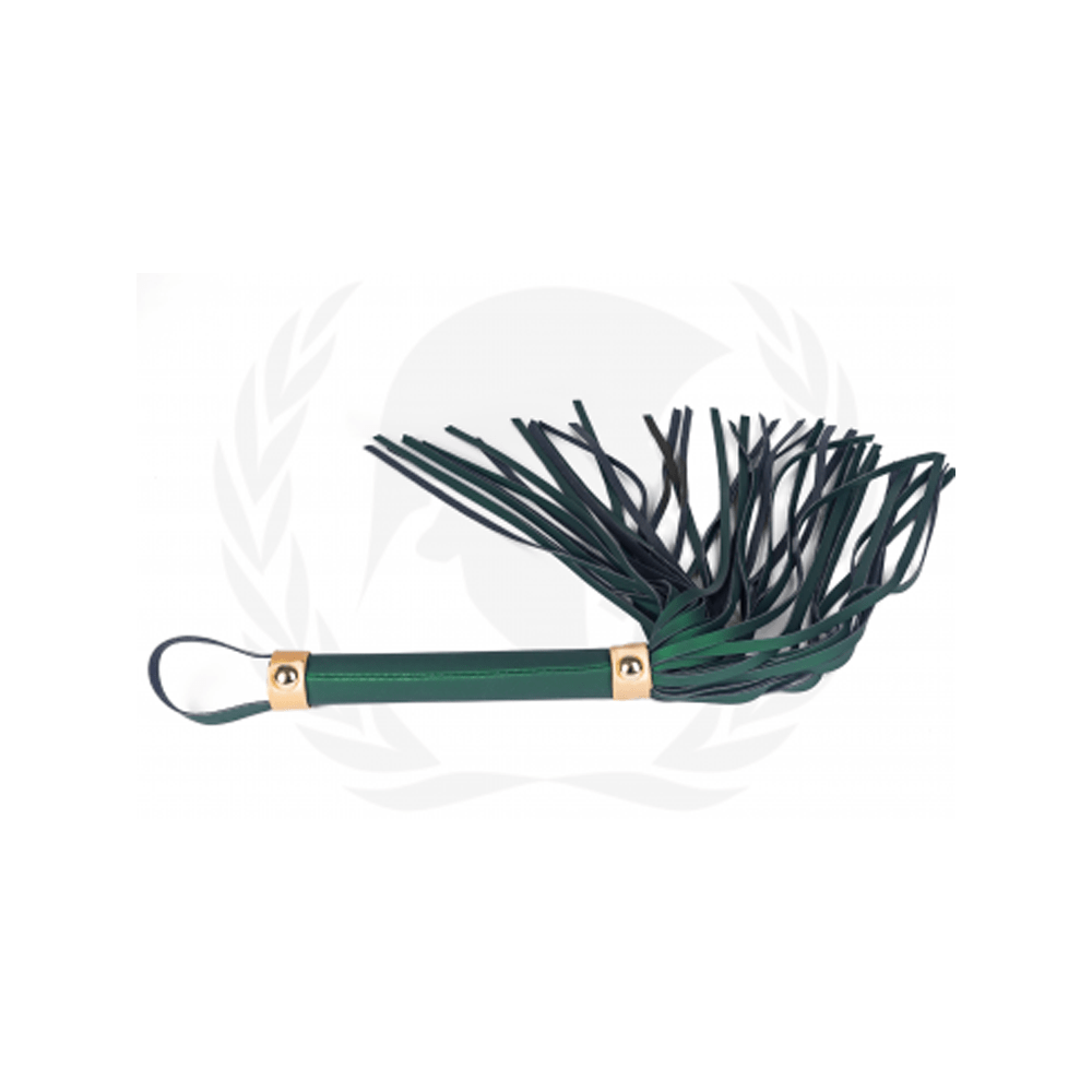 Vegan Flogger Whip - Green