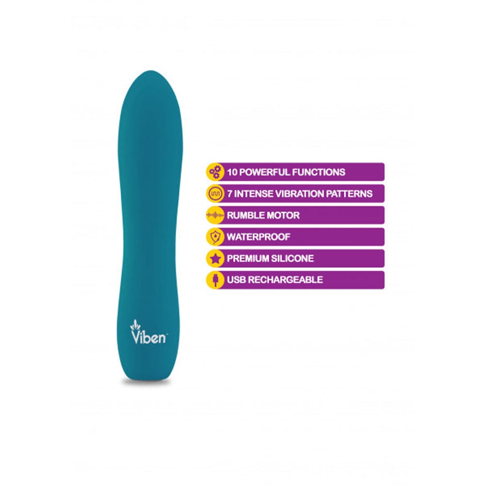 Viben Vivacious Bullet Vibrator - Ocean