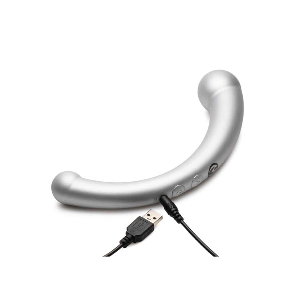 Vibrating Silicone G-Spot Stimulator Sil