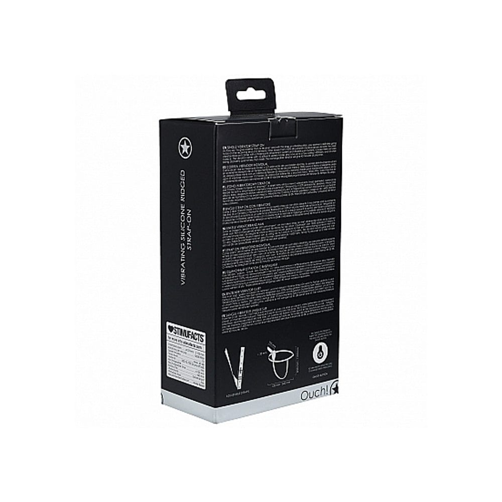 Vibrating Silicone Strap-On Adjustable