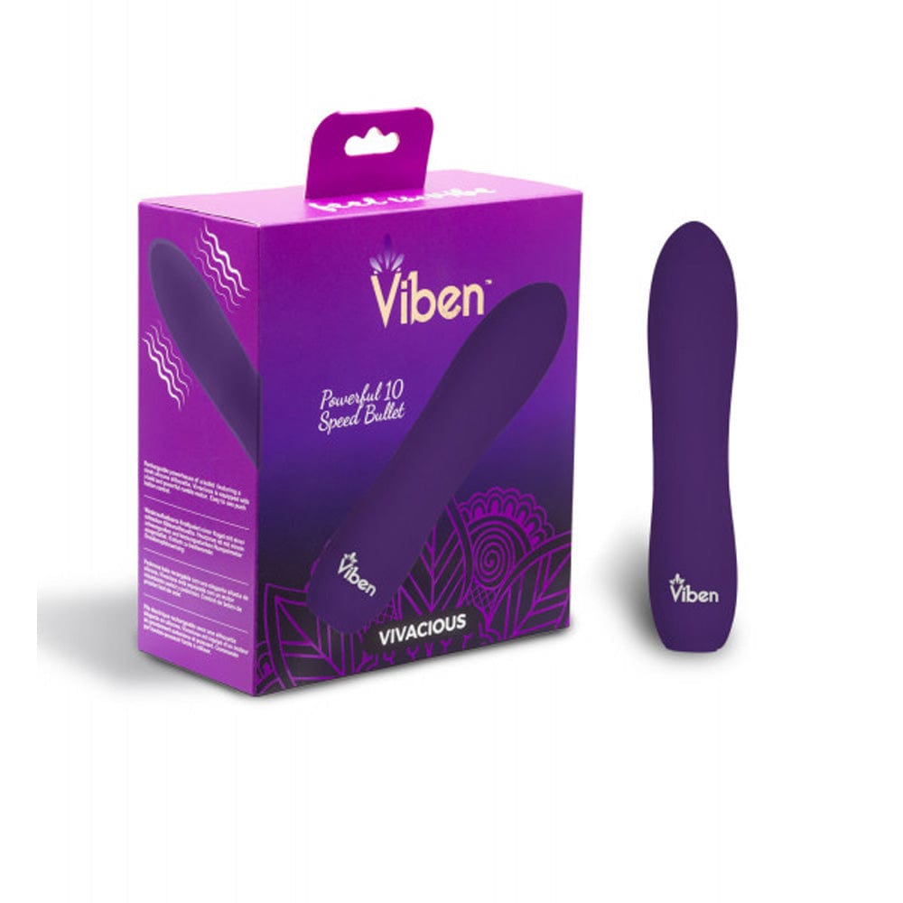 Vivacious Bullet Vibrator - Violet