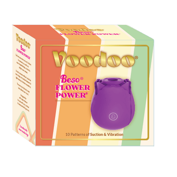 Voodoo Flower Power Rose - Purple