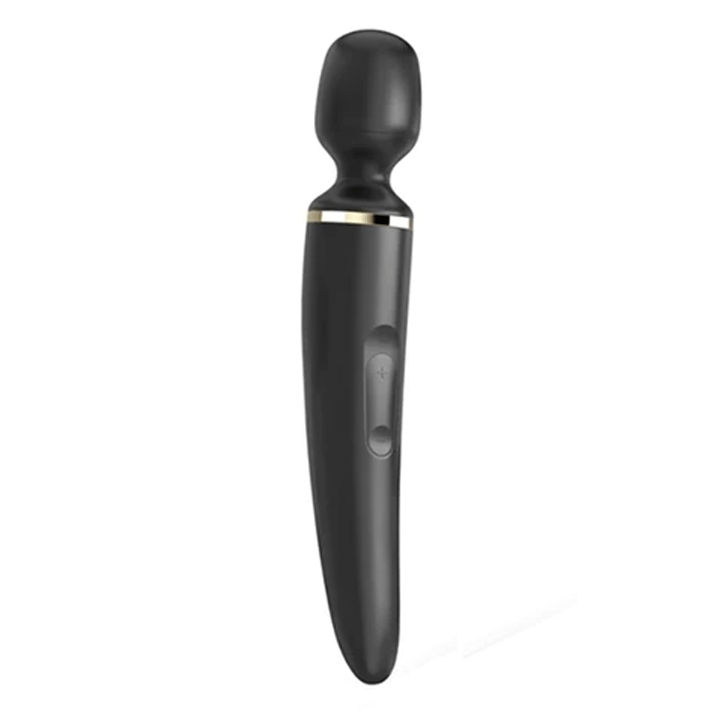 Wand-er Women - Black/Gold - Clitoral Wand Vibrator