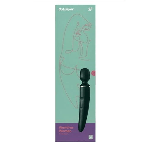 Wand-er Women - Black/Gold - Clitoral Wand Vibrator