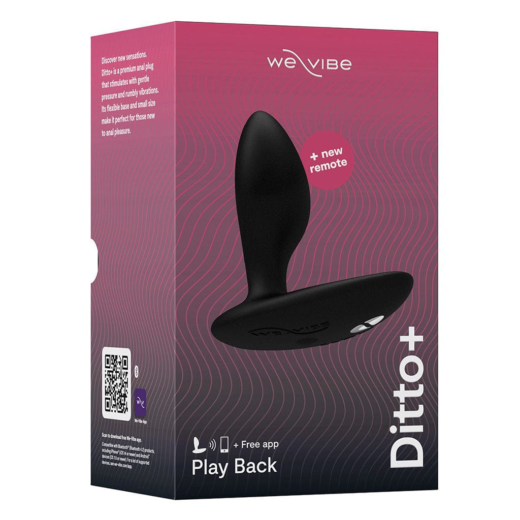 We-Vibe Ditto+ - Satin Black