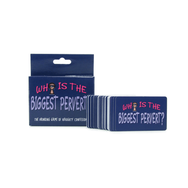 Who is the Biggest Pervert? Card Game