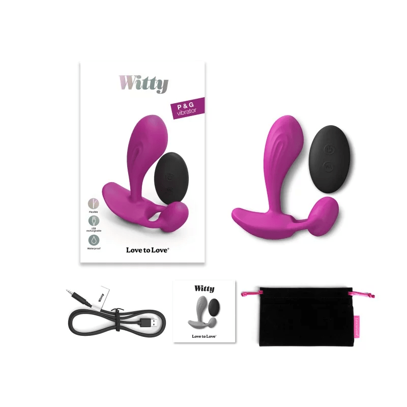 Witty Sweet Orchid - P-Spot & G-Spot Stimulator