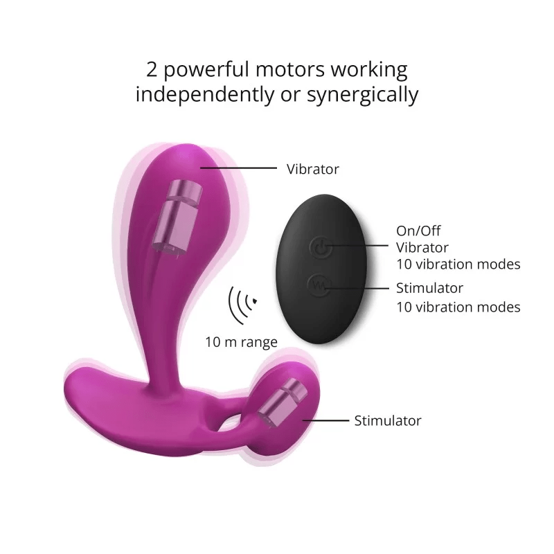 Witty Sweet Orchid - P-Spot & G-Spot Stimulator