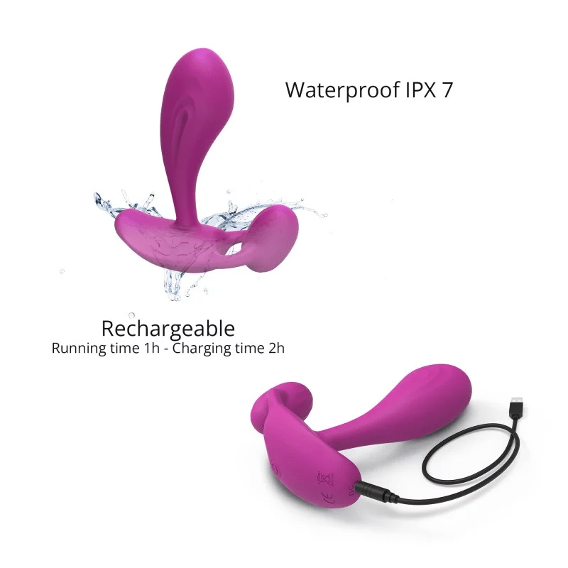 Witty Sweet Orchid - P-Spot & G-Spot Stimulator