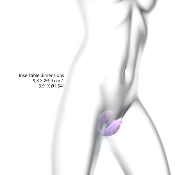 Wonderlover G-Spot & Clitoral Stimulator - VIVA MAUVE