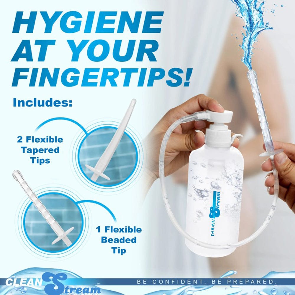 XL Enema Bottle with 3 Attachments