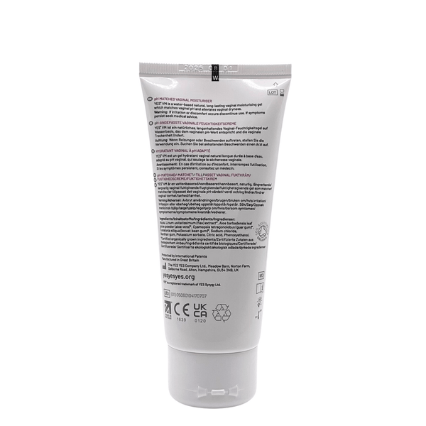 YES VM Organic Vaginal Moisturizer – pH & Iso-Osmotic Formula
