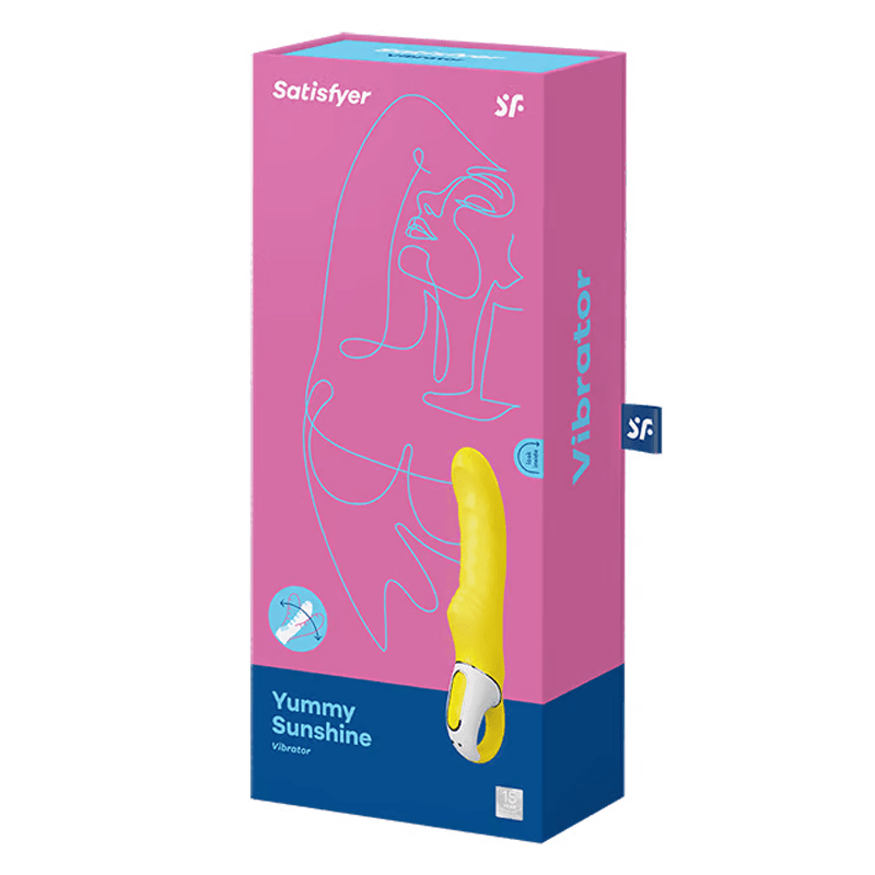 Yummy Sunshine G or P-Spot, Clit & Nip Vibe