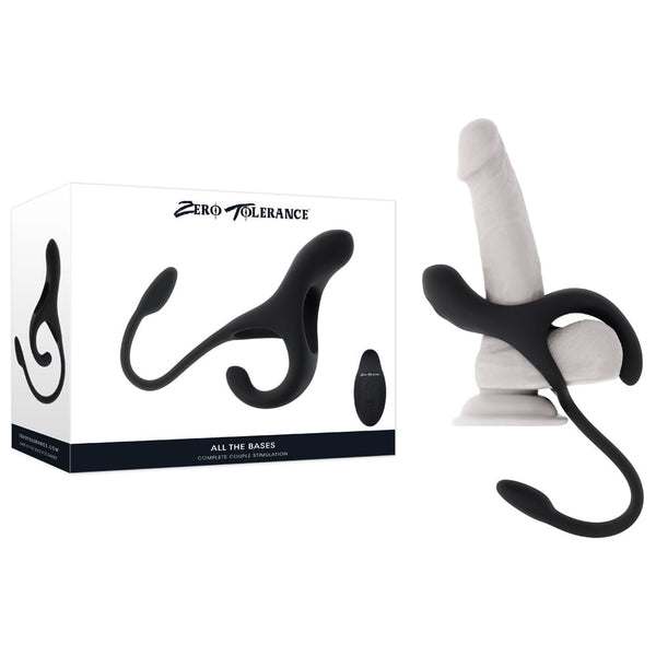 Zero Tolerance All The Bases 3-Motor C-Ring & Vibrating Plug Toy