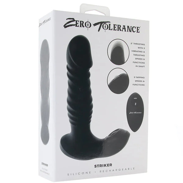 Zero Tolerance Striker Remote-Controlled Thrusting Anal Vibrator