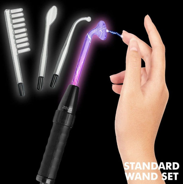Zeus Deluxe Edition Twilight Violet Wand – Electro Stimulation