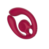 SVibe Snail GIZI Duo Burgundy Flexible Couples Stimulator