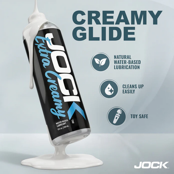 JOCK Extra Creamy Water-Based Lubricant 8oz
