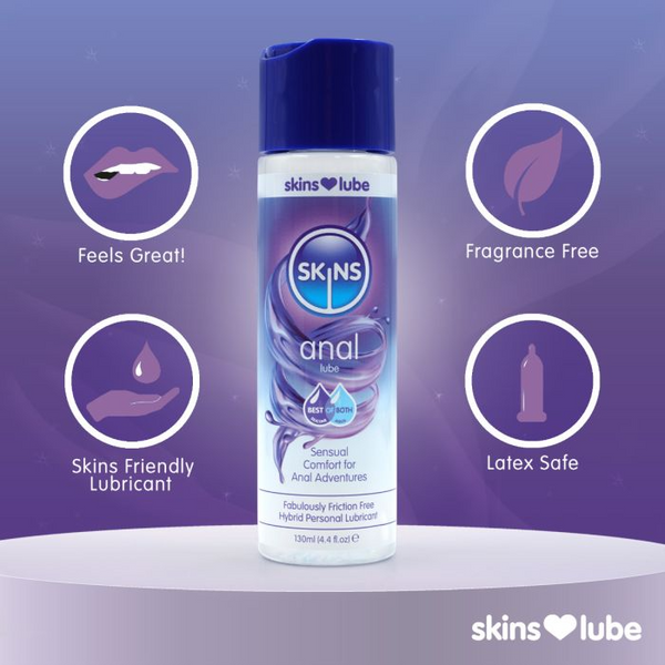Skins Anal Hybrid Silicone/Water 4.4oz