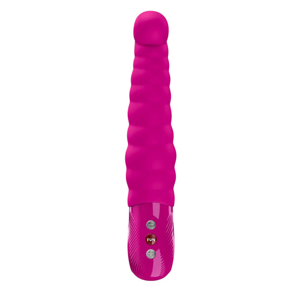Fun Factory Patchy Paul Magenta Ribbed Vibrator