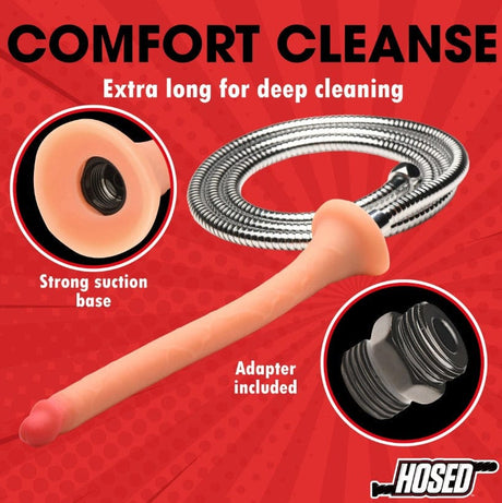 12" Slim Silicone Enema Hose