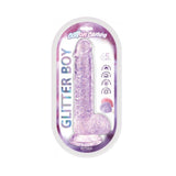 Hott Products Cotton Candy Glitter Boy 7" Suction Cup Dildo