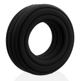 Hünkyjunk ROTO Black Fog Grooved Gripper Cock Ring