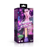 K-Pop Idols Aren Silicone Dildo with Balls